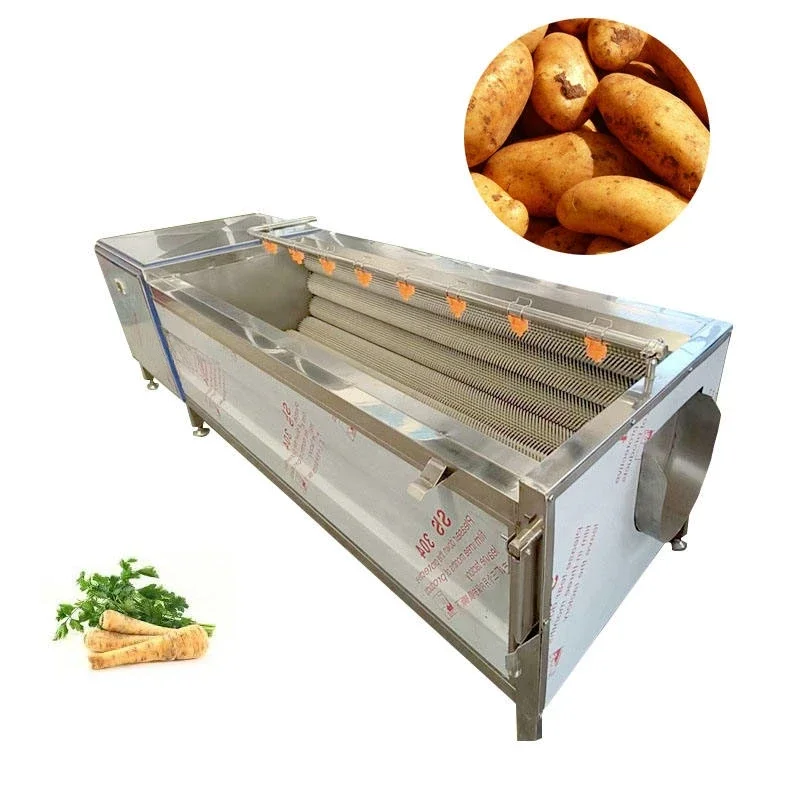 Multifunctional industrial fruit sweet potato carrot peeling machine