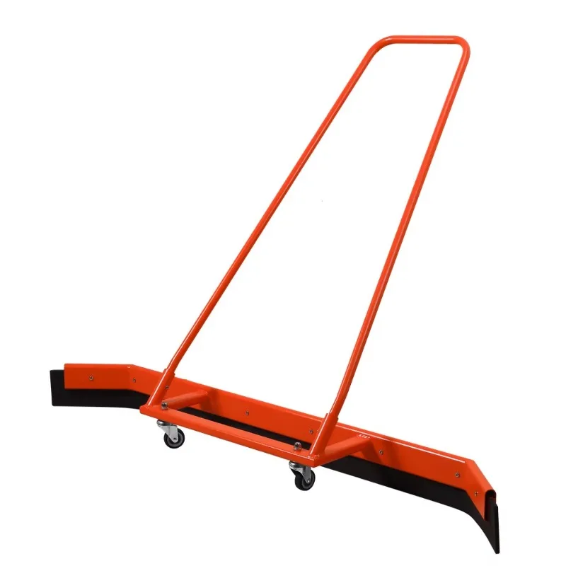 Aluminum alloy multifunctional sports field floor scraper, outdoor water pushing cleaning tool