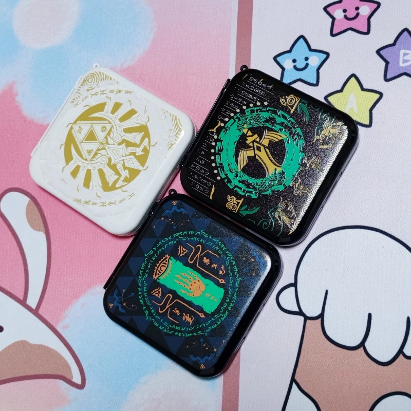 For Tears Of The Kingdom 12 In 1 Switch Game Card Case for NS Switch For Switch OLED Lite Game Cartridge Storage Box Accessories