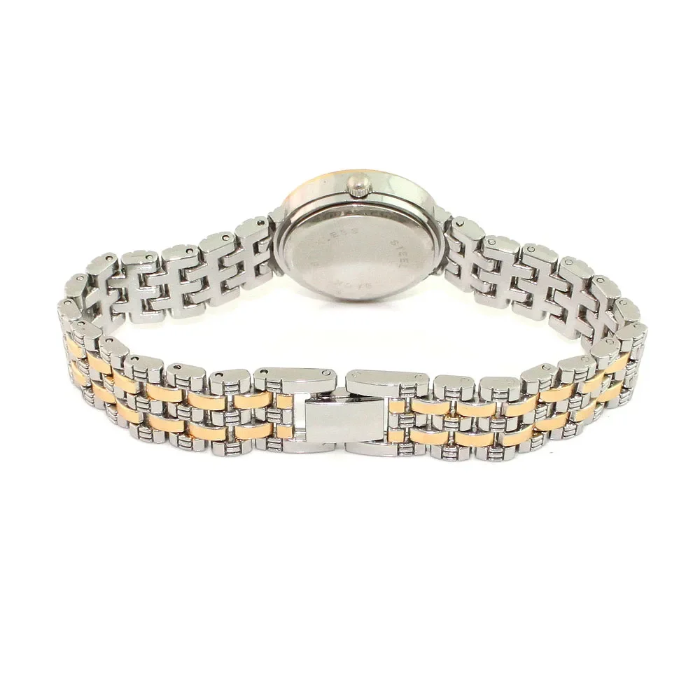 ساعة نسائية فاخرة من حجر الراين ، نوعية جيدة ، أزياء نسائية ، فستان نسائي من الفولاذ المقاوم للصدأ ، ساعة يد كوارتز O89