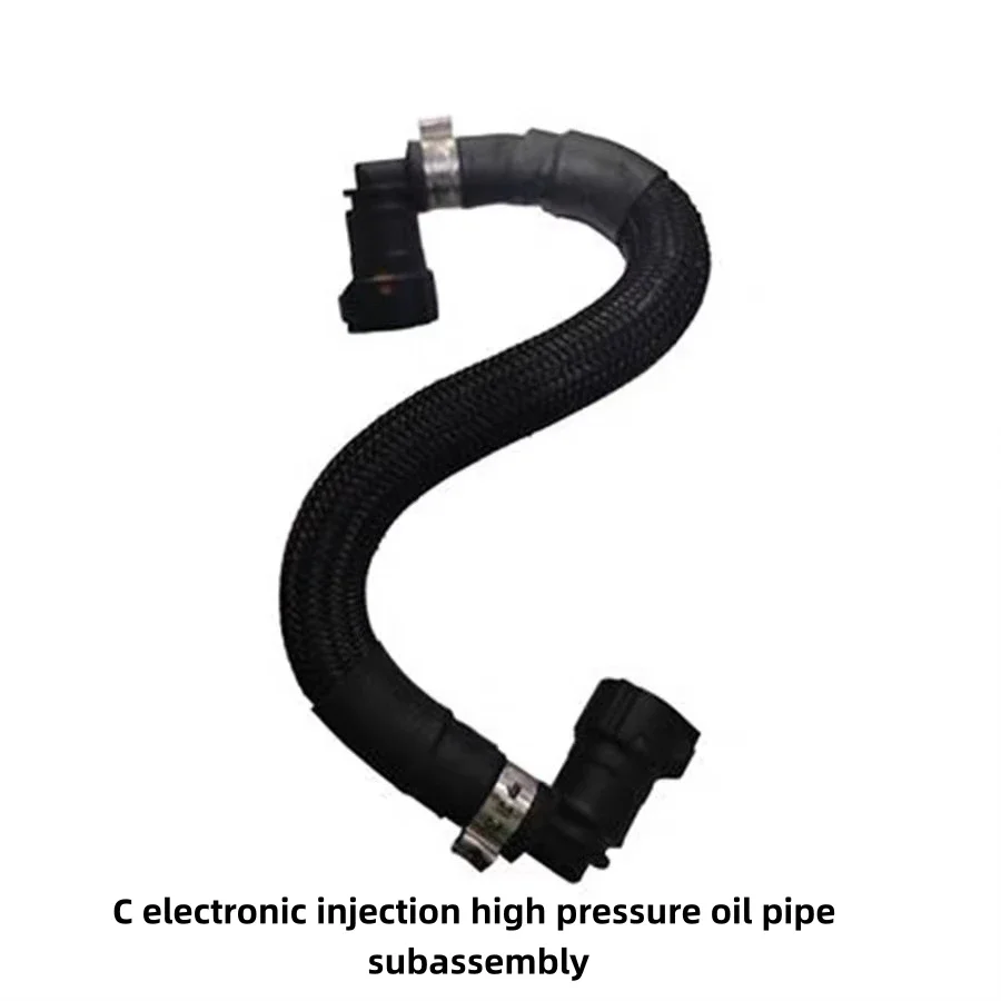 FOR ZONTES 125C Electronic Fuel Injection High-Pressure Fuel Pipe, Left Hole Angle Pressure Sensor, Throttle Injector