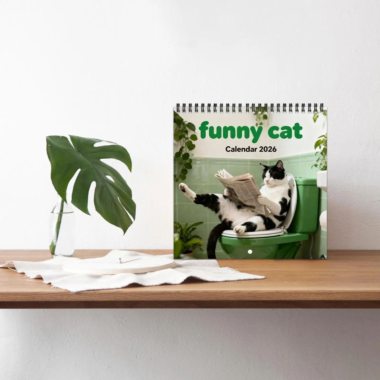 Funny Calendar 2026 Monthly Thick Paper with Notes Funny Wall Calendar 2026 Planner for Home Decor Office School Classroom