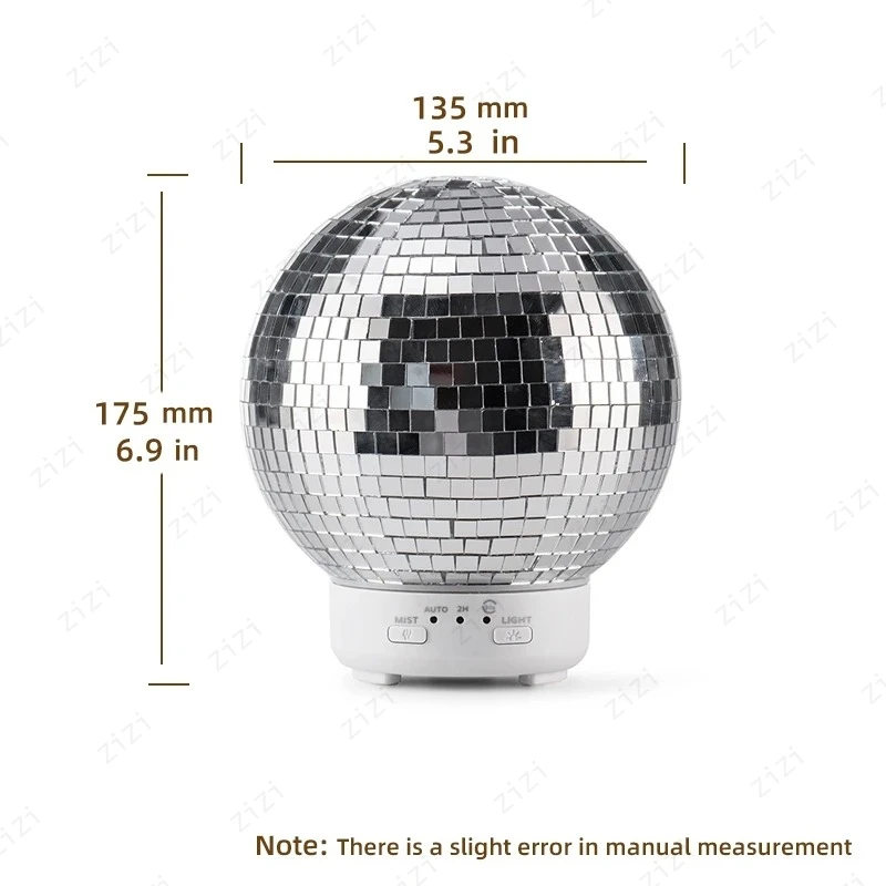 Creative Rotating Laser Ball Aromatherapy Machine Colorful Gradient Light Humidification Aromatherapy Machine image 6