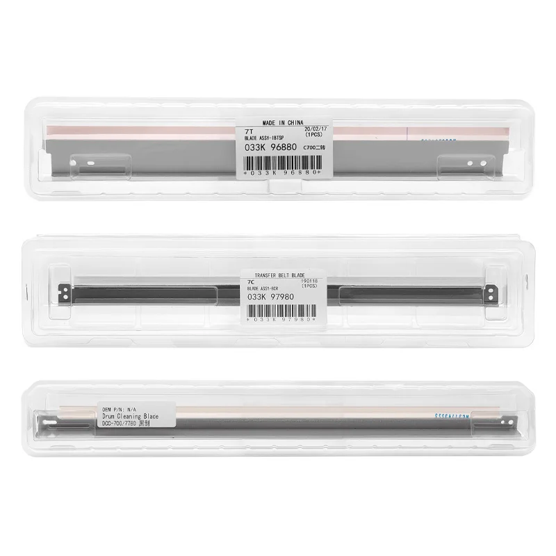 XEROX C 60 70 75 550 560 700 5065 6500 6550 7500 7600 7655 7665 7775 7780 7785Drum Clean Transfer Belt Blade Drum Cleaning Blade