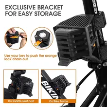 Foldable Bicycle Chain Lock High Security #4