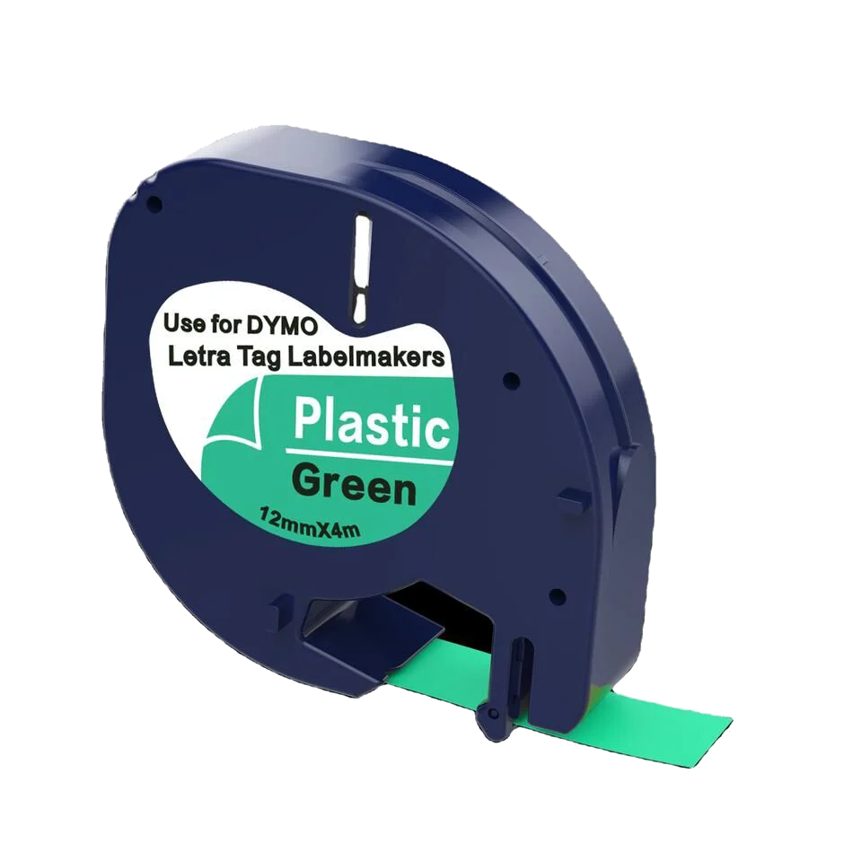 91201 91200 Multi Kleuren Compatibel voor Dymo LetraTag Label Tape Plastic 91331 91221 Lint voor LT100H 100 T Labelprinter