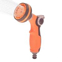 Water Hose Nozzle Water Pipe Sprayer High Pressure Hose Nozzle Handheld Gardening Tools 8 Adjustable Spray Patterns Garden