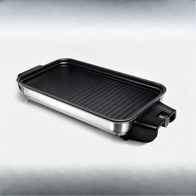 

Barbecue, household baking pan, multi-functional integrated frying pan, smokeless electric baking pan