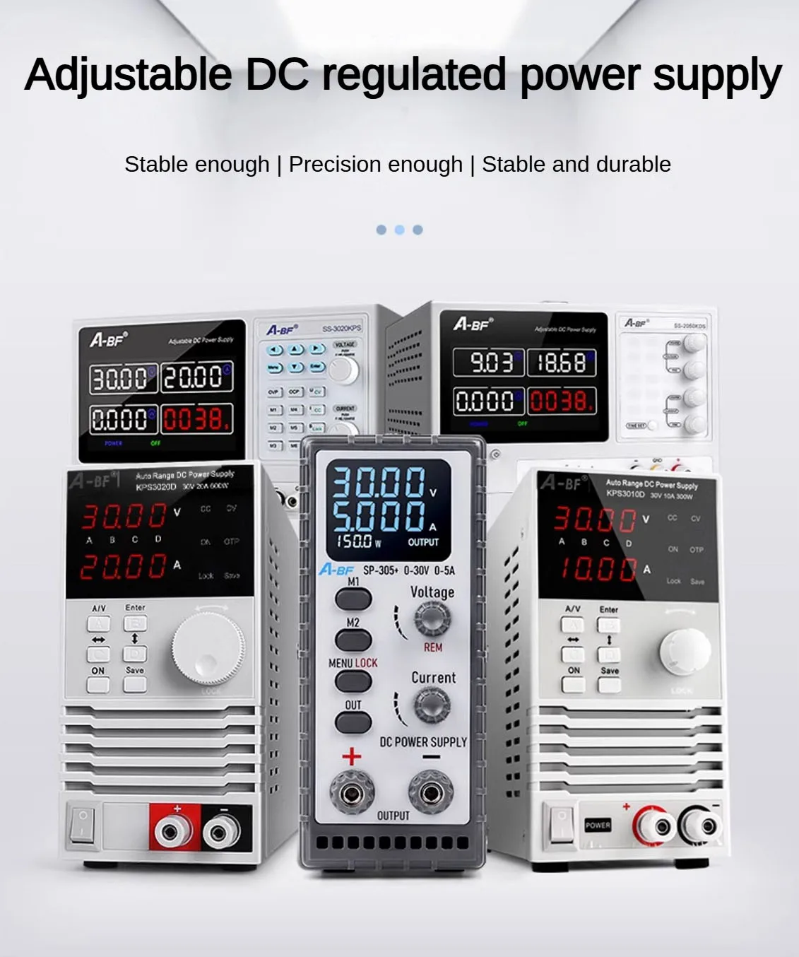 A-BF high precision adjustable DC power supply maintenance aging constant current source 30V10A