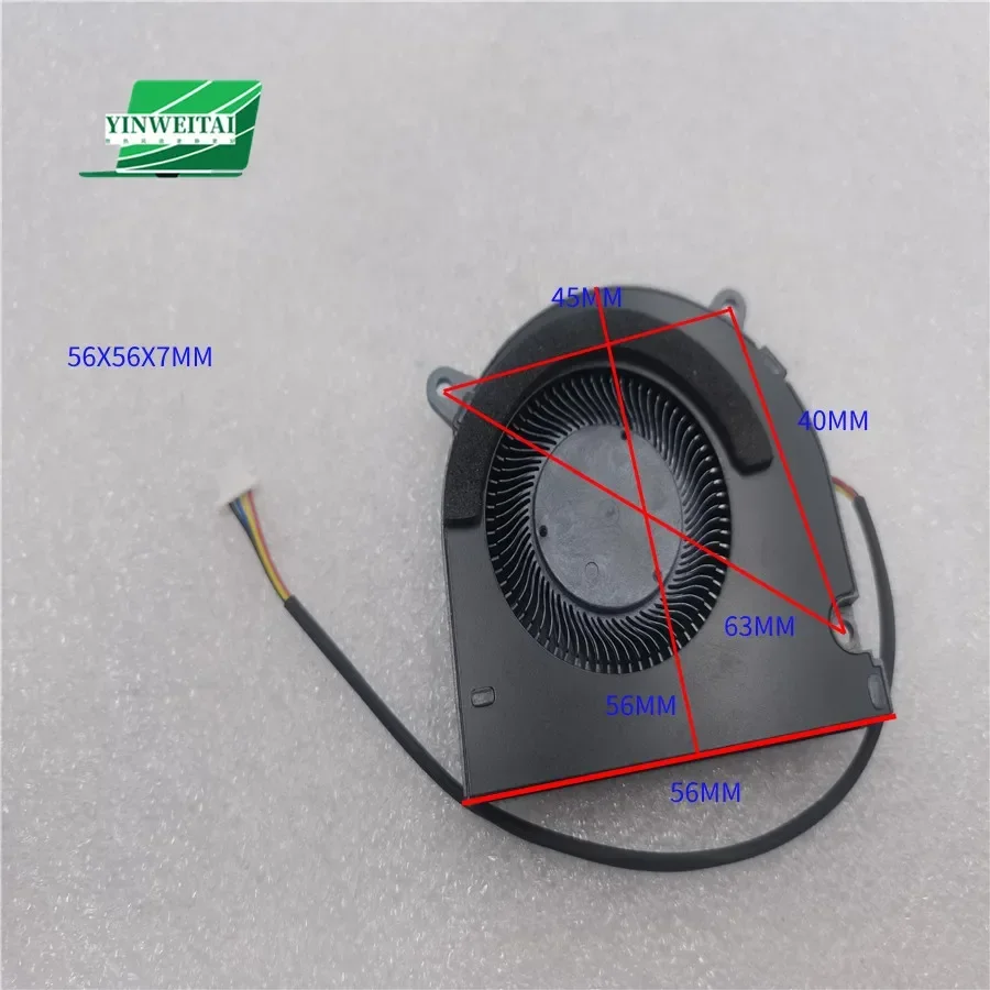 

New Original Laptop/Notebook CPU Cooling Fan For HUWI WS07 MD5607HS BF05607H05FP DC 5V 0.5A