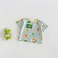 green t-shirt