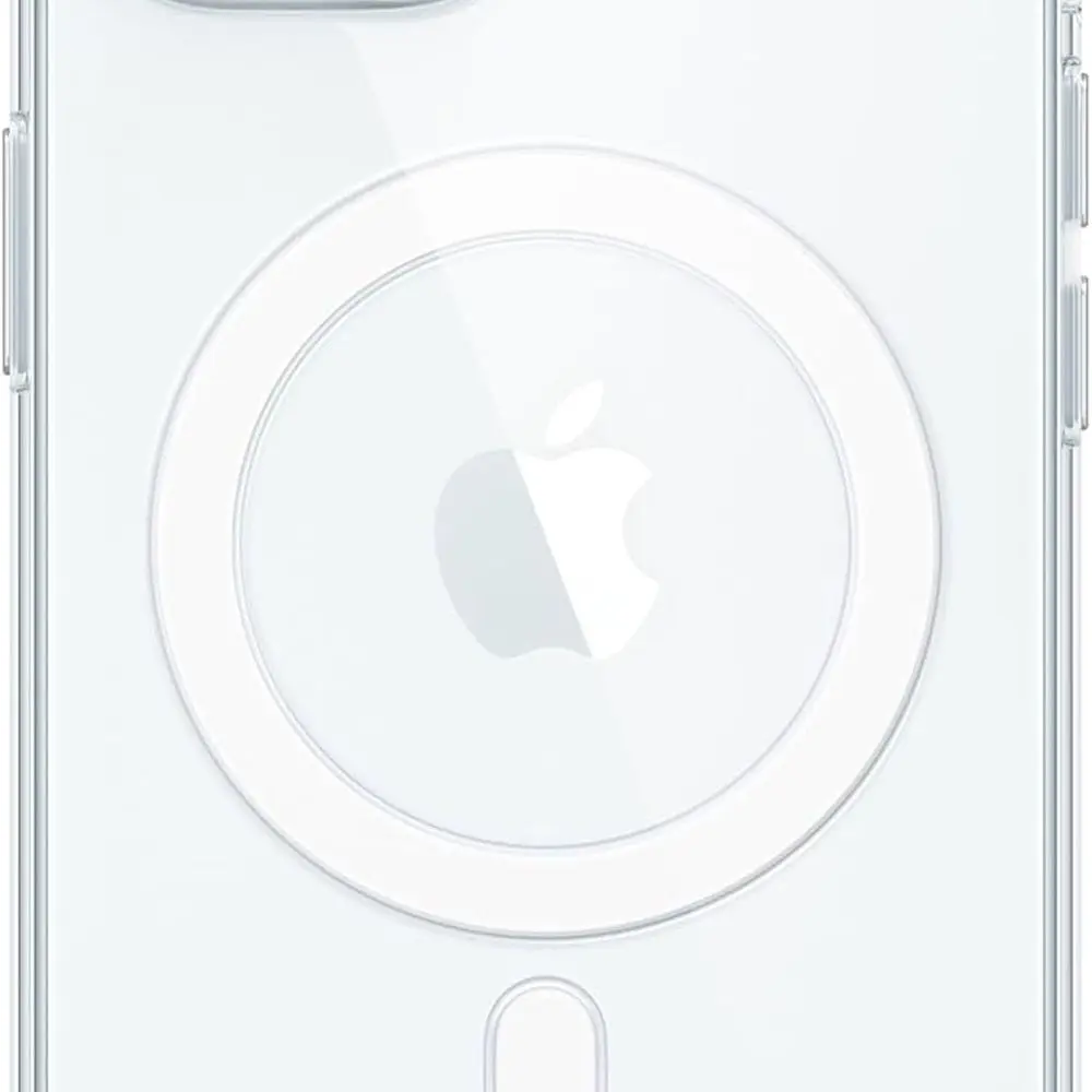 

MagSafe Compatible iPhone 15 Clear Cover: Lightweight, Glossy, Wireless Charging Enabled