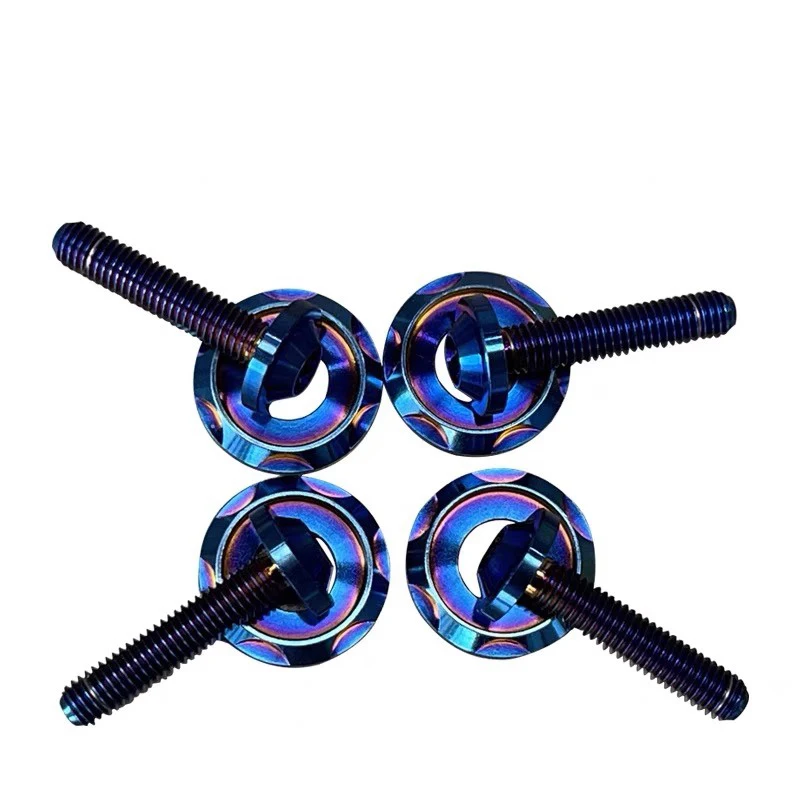 For Harley-Davidson Road Glide Windscreen Titanium Alloy Colored Screws Bolts 2015-up Models Motorcycle Accessories