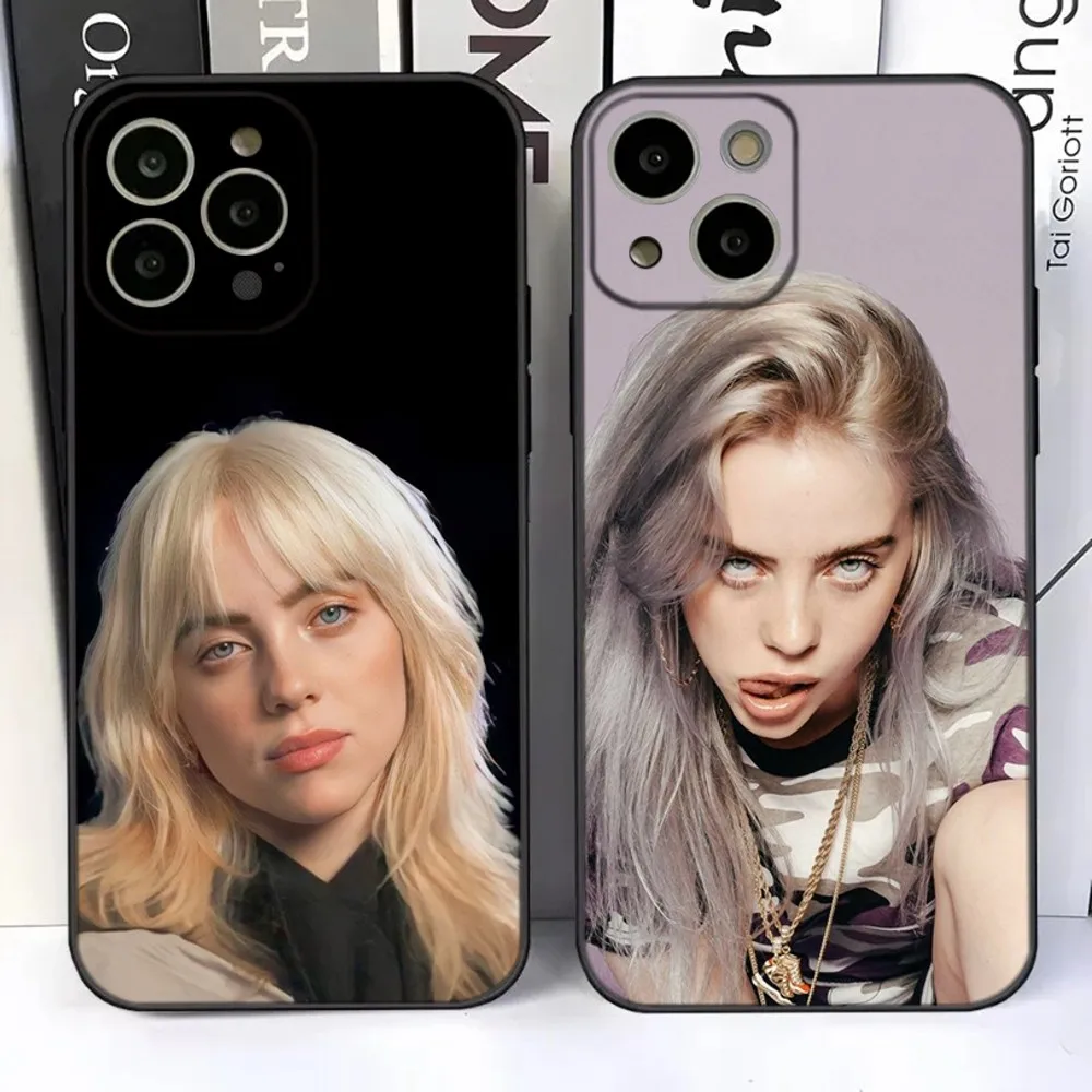 B-Billie No Time To Die Phone Case For iPhone 15,14,13,12,11 Plus,Pro,Max,XR,XS,X,7,8 Plus,SE,Mini Silicone Soft