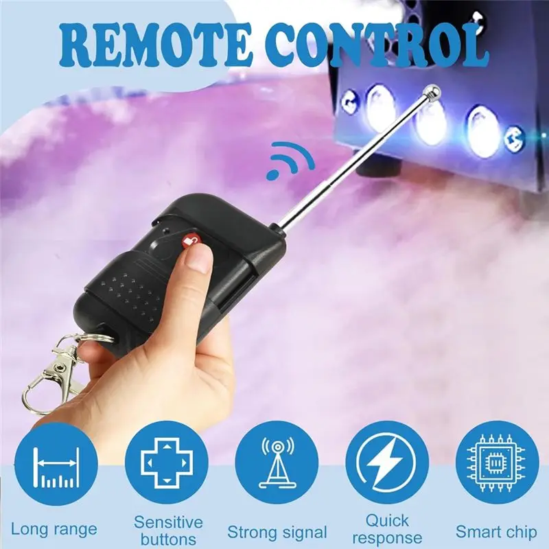 AEE2-Smoke Fog Machine Wired Remote Control Parts Remote Controller Receiver For 400W 900W 1500W Stage Effects Fogger