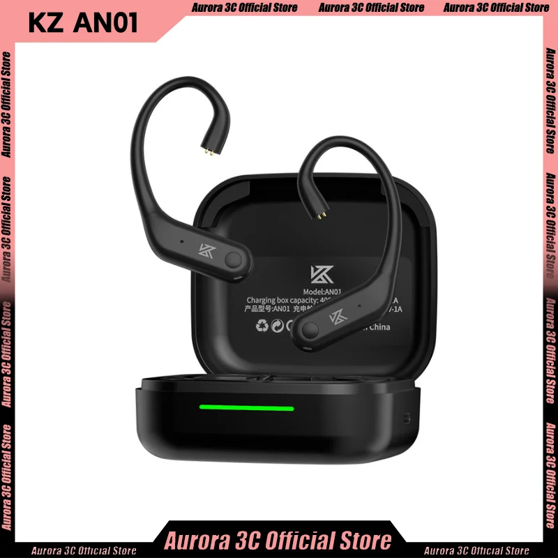 Kz AN01 Wireless Headphones Earhook 5.4 Bluetooth High Definition Noise Canceling Earphones Custom Gaming Headset Pc Accessories