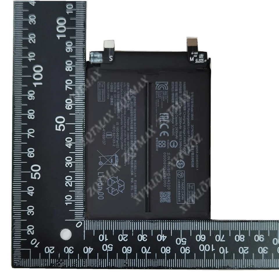 Batería BM58 para Xiaomi 11T Pro 5G, 5000mAh, batería de repuesto para teléfono + herramientas gratis 5
