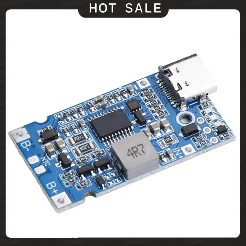 وحدة شحن بطارية ليثيوم للتسليم لمدة 24 ساعة من النوع C USB 2S 3S 4S BMS 4.5V-15V 18W 2A تدعم درجة حرارة الشحن السريع QC Pro
