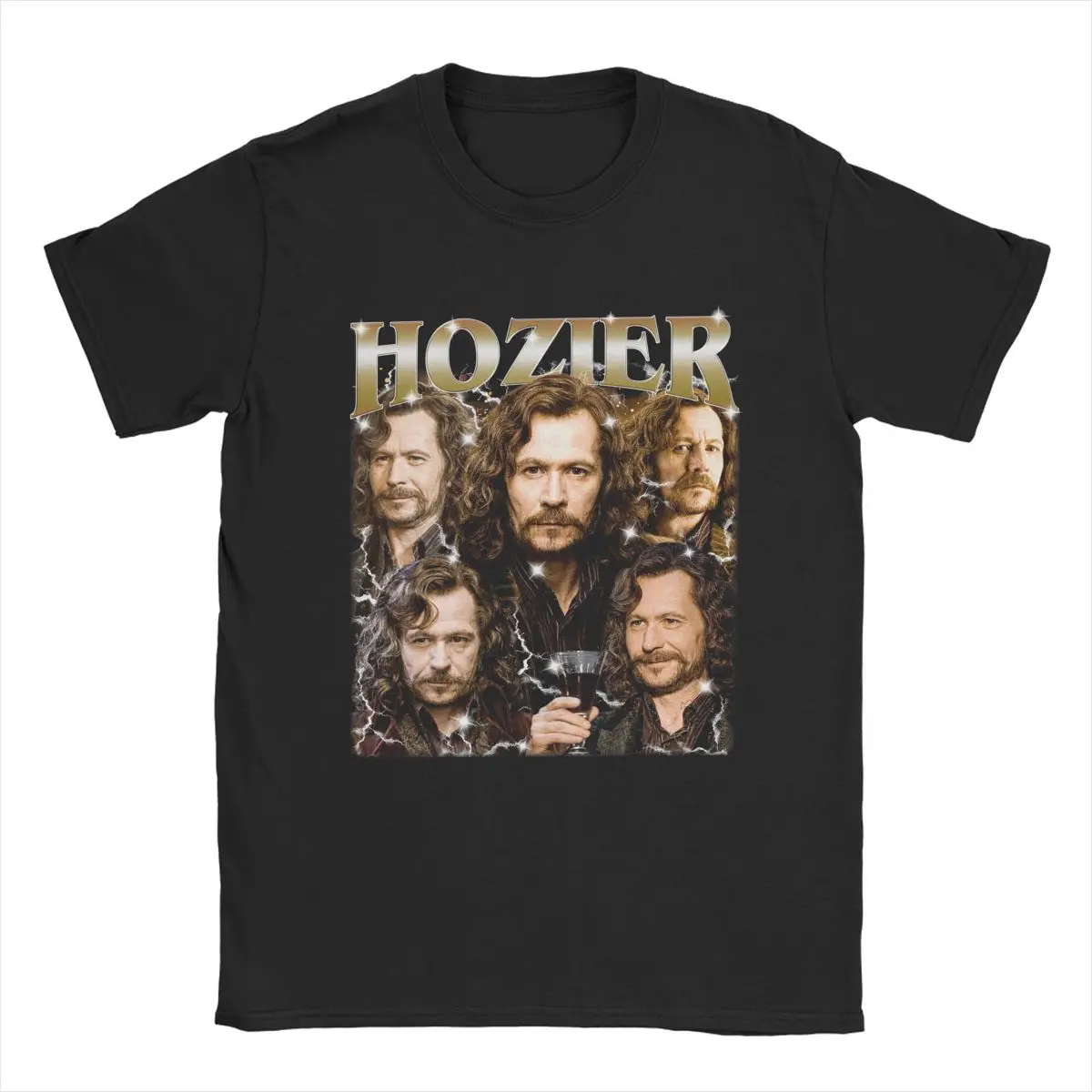 Graphic Printing Men Women Hozier Meme Bootleg Tee Shirt Outfit Humorous Cotton Hozier Homage HP Fan Gift T Shirts Tee Clothing