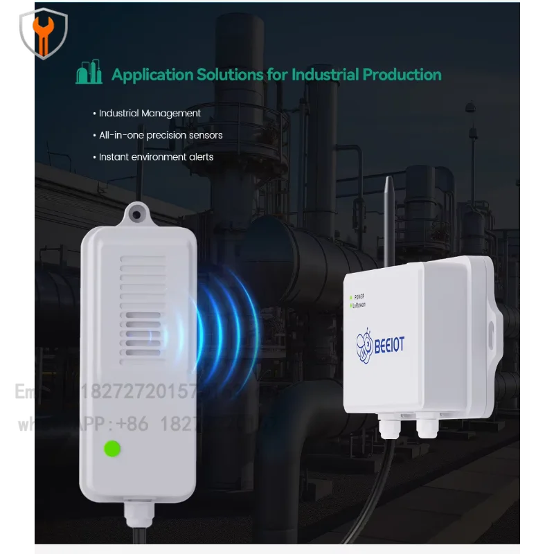 RS485 Modbus WiFi CO2 جهاز إرسال مستشعر درجة الحرارة والرطوبة لتربية الحيوانات الدفيئة