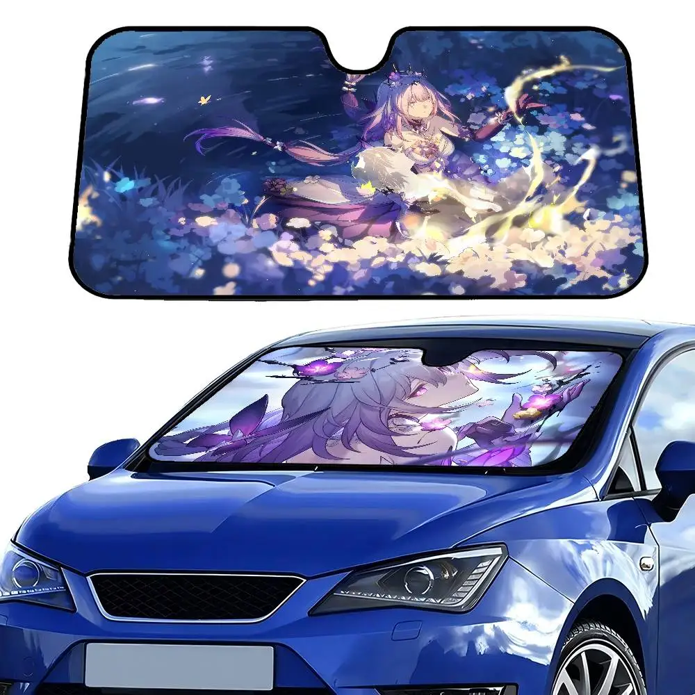 

C-Castorice Car Window Sun Shade Windshield Anti-UV Protection Front Rear Windshield Block Cover Visor Accessories