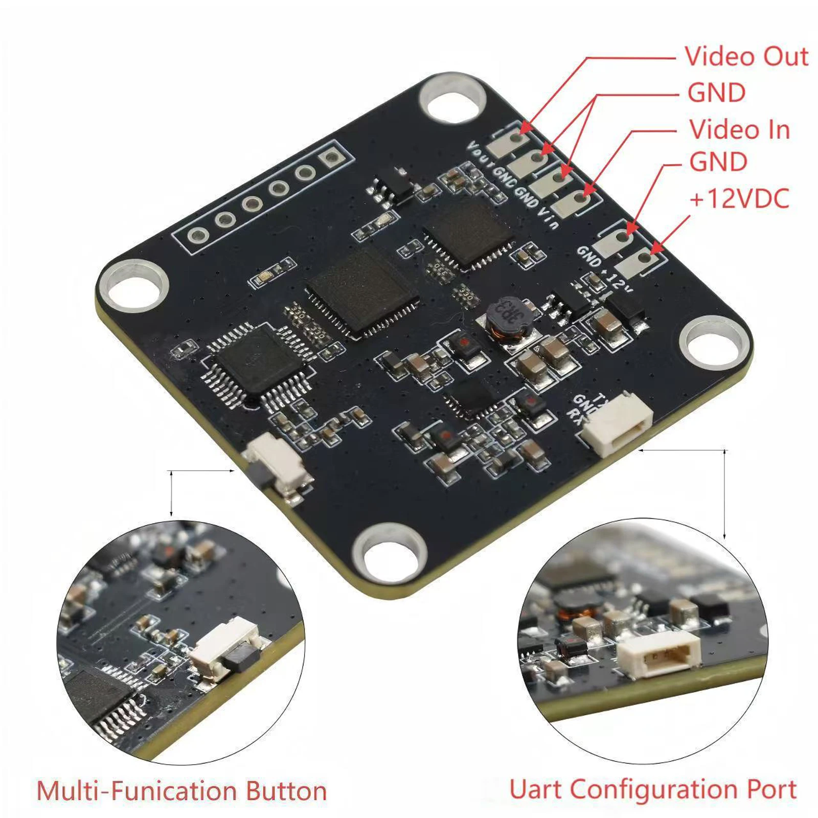 

Комплект модуля шифрования видеоскрамблера TX и дешифрования RX Модуль видеошифрования и дешифрования для сигнала A/V