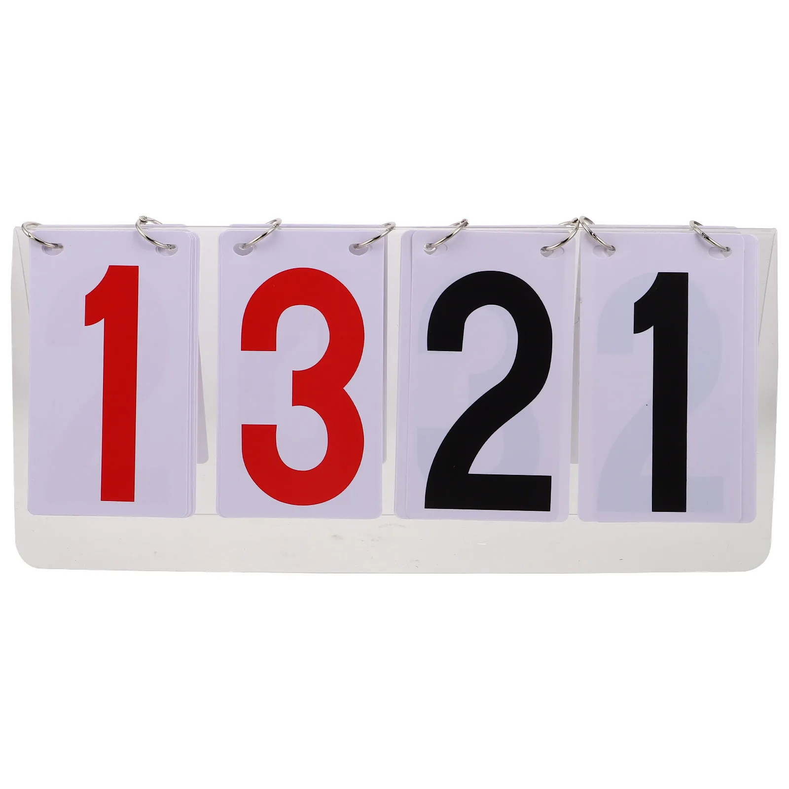 

Portable Scoreboard Flipper For Basketball Soccer Tennis Volleyball Two Teams Manual Flip Score Keeper Lightweight Durable