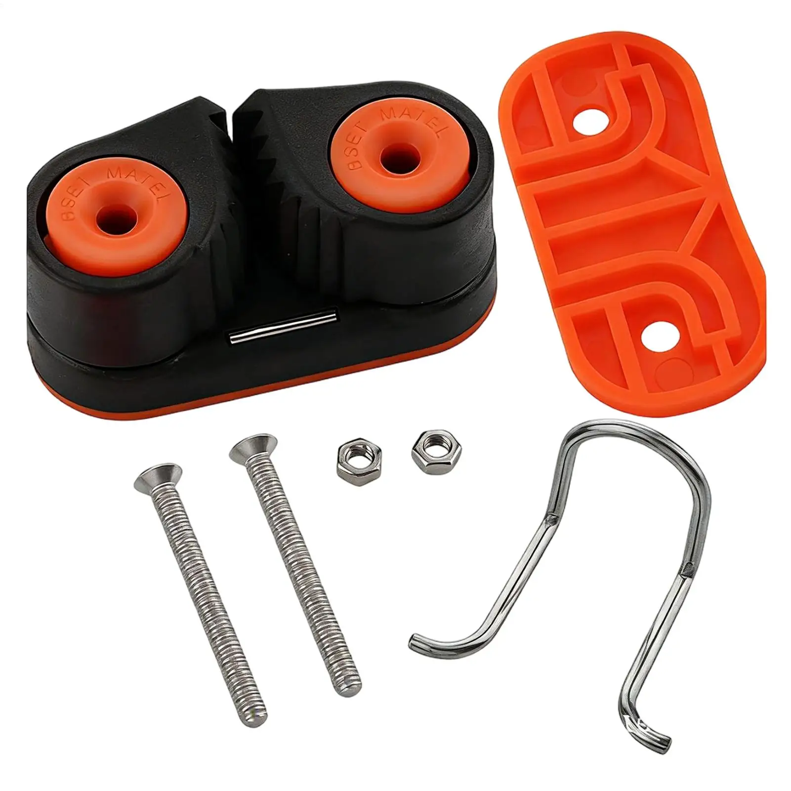 Cam Cleat Rope Clamp Quick Release Automatic Cable Clamp for Kayak Canoe Boat Marine Dock Mooring Fitness Indoor Outdoor ﻿ view 4