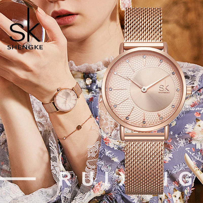 

Women'S Watch With Vintage Diamond-Patterned Dial, Quartz Watch, A Perfect Gift For Ladies, A Selection Of High-End Watches.