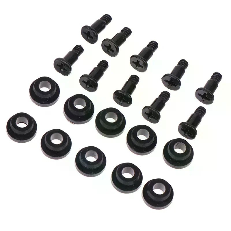 10pc 2.5/3.5-inch Computer Case Shockproof Screws Shockproof Screws + Shock Absorption HDD Shock Absorption Screws