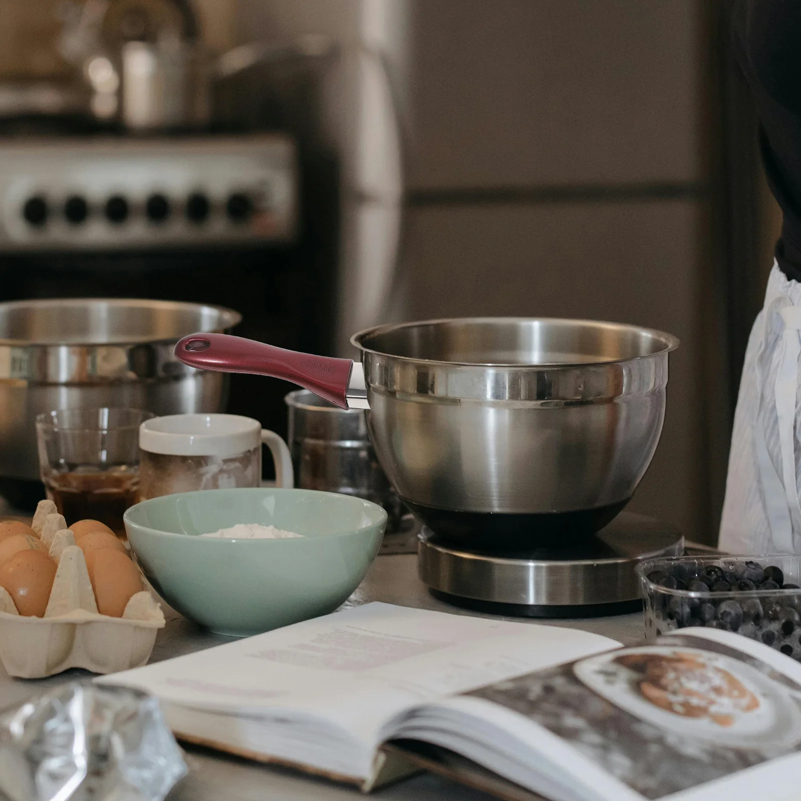 

Universal Bakelite Pot Handle Replacement Heat Resistant Scald Proof Long Grip for Frying Pans Milk Pots Cookware