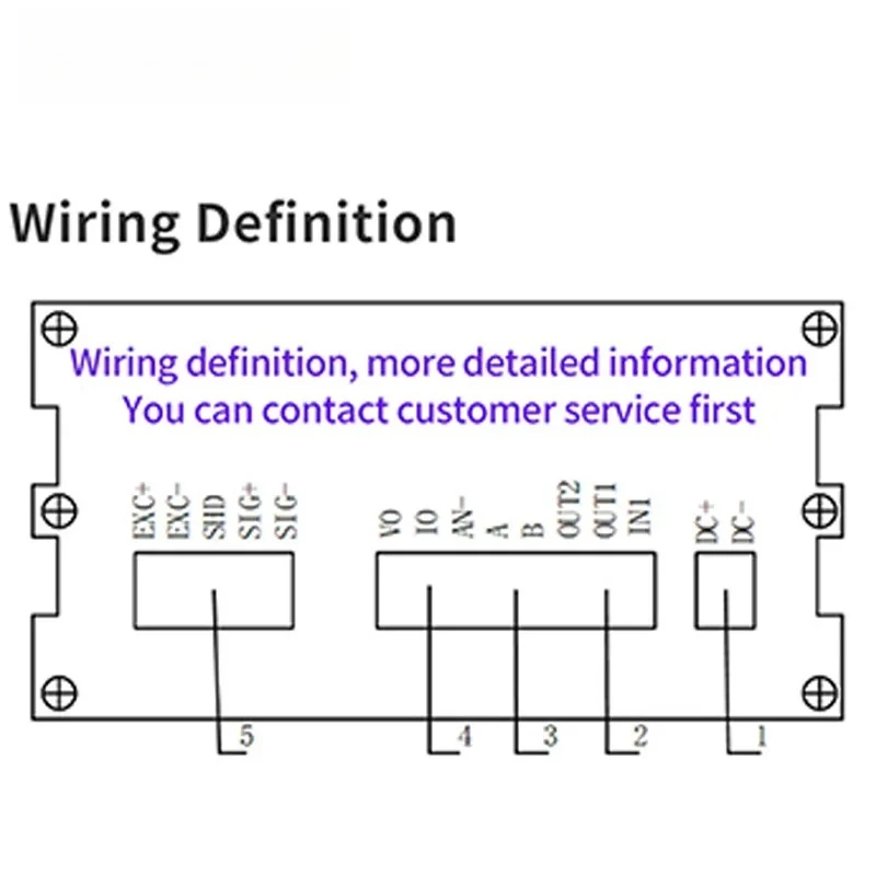 KV-4C instrument Load Cell indicator display meter RS232 RS485 digital load sensor meter