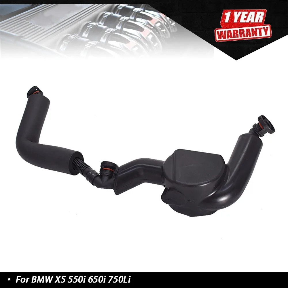 

Crankcase PCV Breather Pipe Hose With Vent Valve For 06-10 BMW 550I 650I 750I