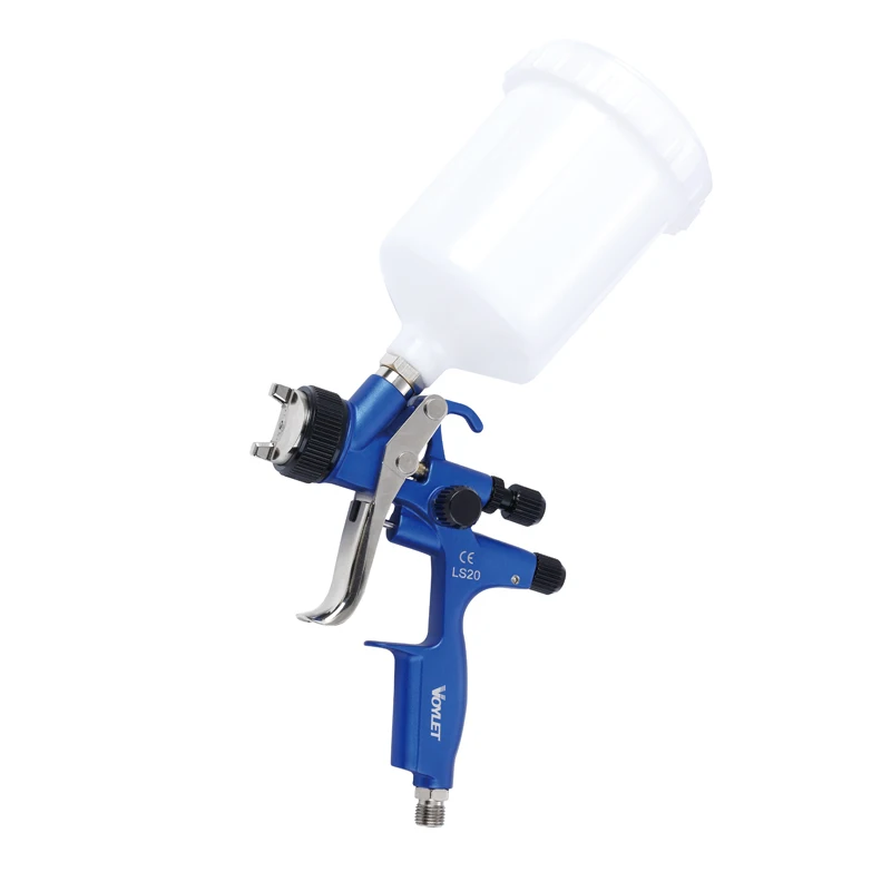 

LS20 Professional Gravity Feed HVLP Spray Gun Clear Coat Air Paint Spray Gun