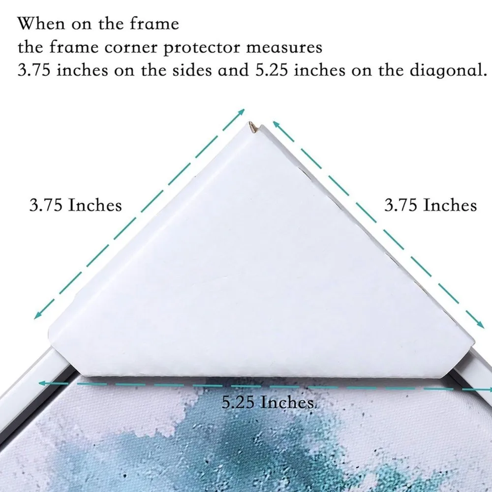 [NEW!A25P】 120Pcs Adjustable Frame Corner Protectors - Cardboard Paper Guards For 1/1.5/2.1 Inch Photo Frames, Albums & Crafts