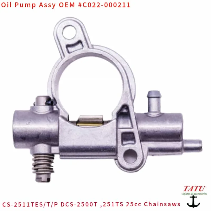 251TES OIL PUMP &WORM GEAR C022000211 V652000230 FOR SHINDAIWA ECHO CS-2511TES CS2511P/T DCS-2500T CS-260TES SAWS OEM AUTO OILER