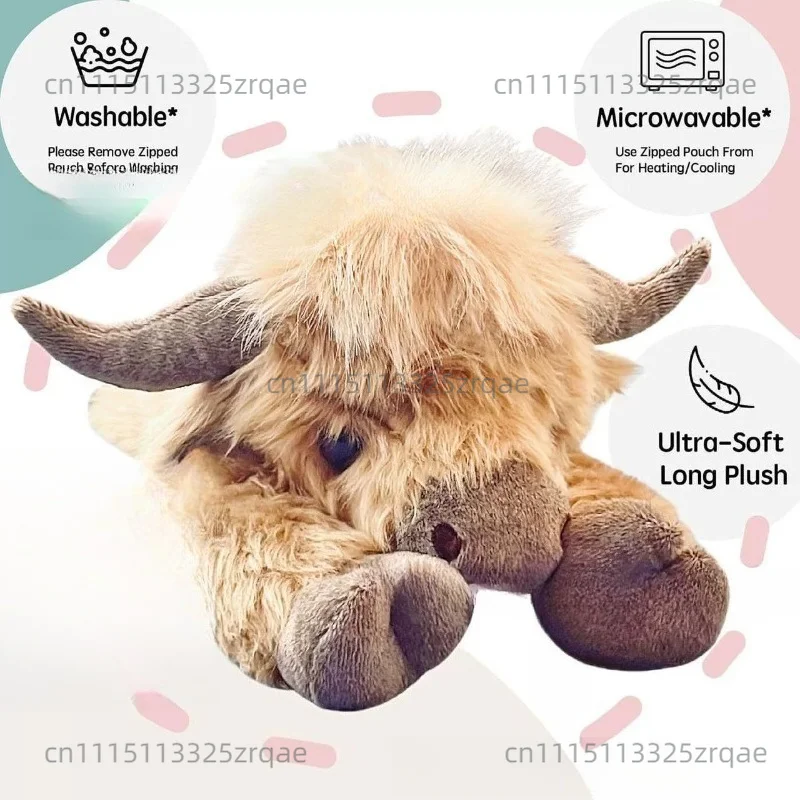 Cross-border New Hishland Cow Plush Toys