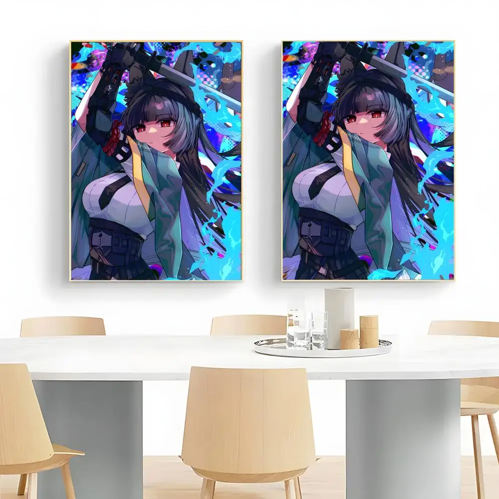game agent character Z-Zenless Zone Zero Miyabi Hoshimi Poster Wall Art Print Decorative Mural Home Decor Gift Unframed