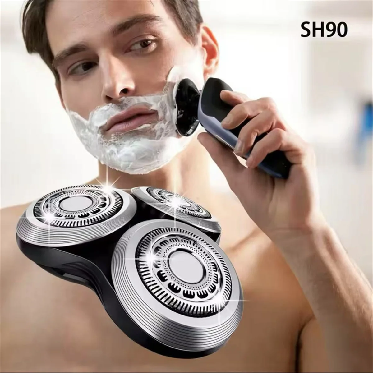 ABJZ SH90 交換用ヘッド シリーズ S9911 S9311 S9731 S9031 S9000 シェーバーヘッド用