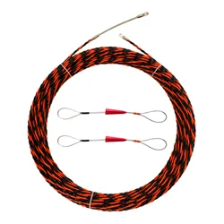 Extrator De Fio De Fita De Peixe, Cabo Elétrico Puxando Através Da Parede, 3-Strand Threader, Kits De Ferramentas De Construção, 5mm