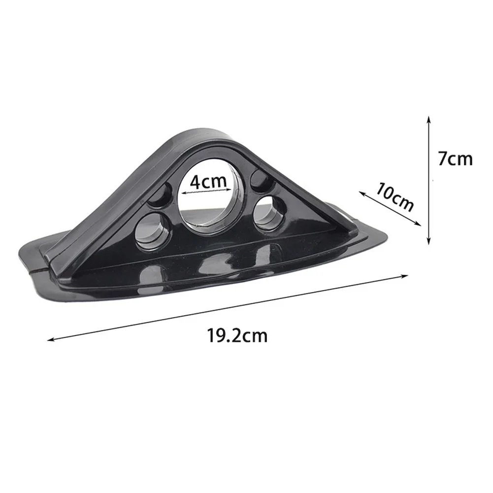 Three Hole Fixed Paddle Holder Mount For Inflatable Boats ABS Frame For Blade Support And Sunshade Frame Compatibility