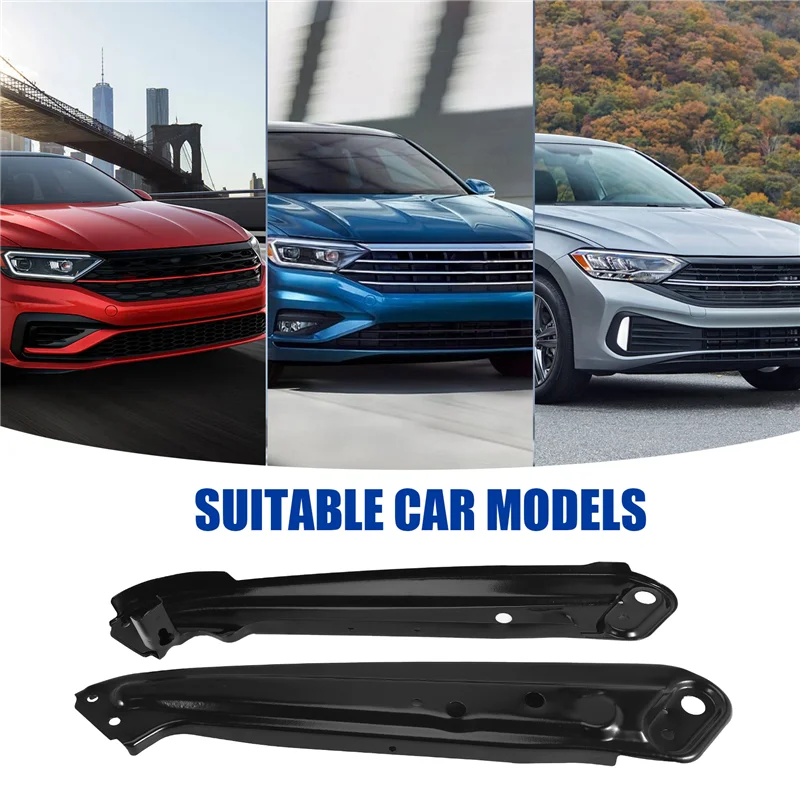 A80X-Car Front Headlight Bracket Radiator Support Panel Brace 17A806929 17A805932A For VW Jetta 2019-2024