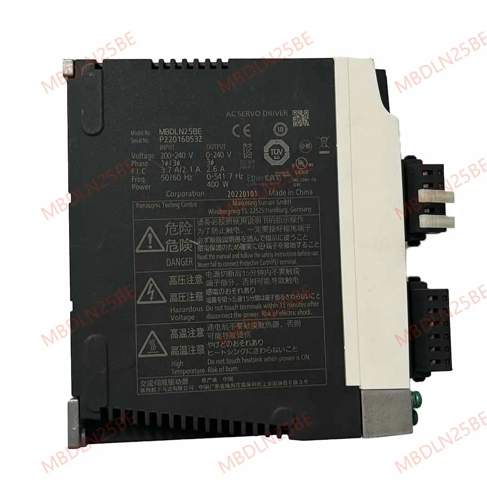 파나소닉 새 제품 및 중고 정품 MBDLN25BE 서보 드라이브 (보증 포함)