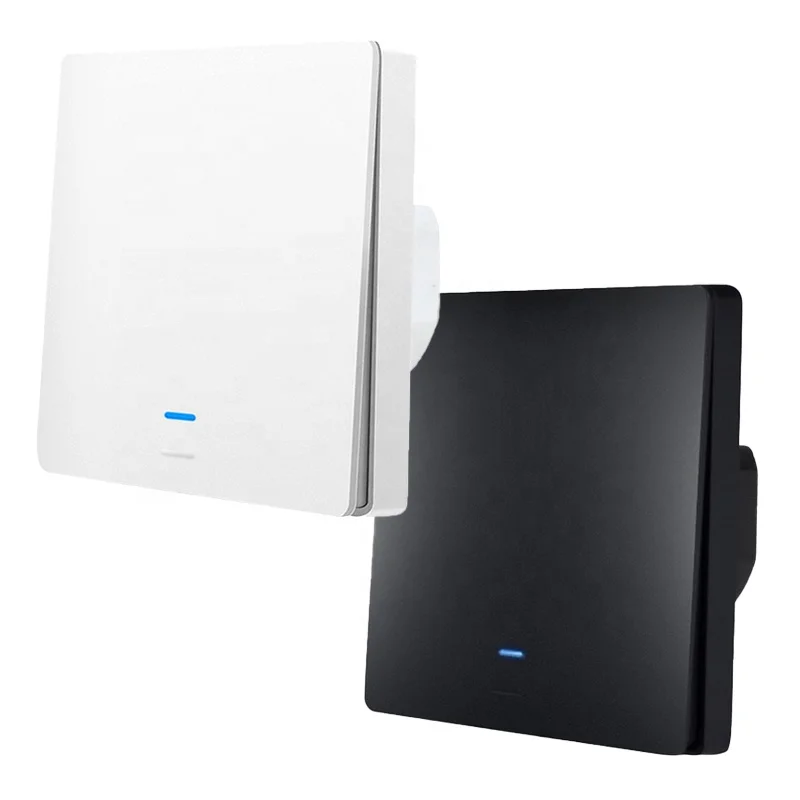 

WiFi Remote Control Support 2200W Wall Touch Switch Smart 1 Gang Push Button Switch