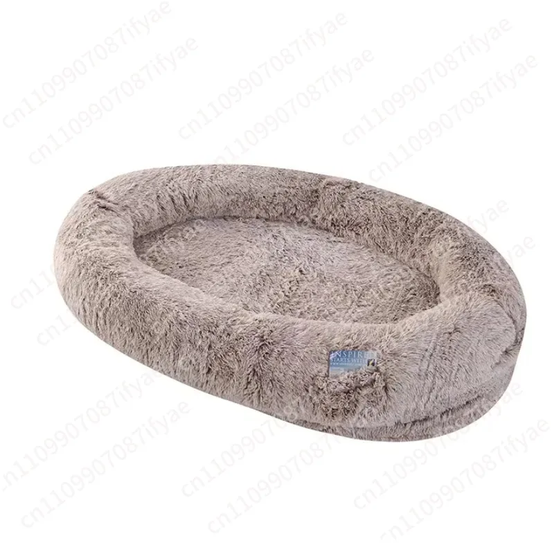 Removable and washable large fur kennel! Warm plush large and medium-sized dog pads in autumn and winter