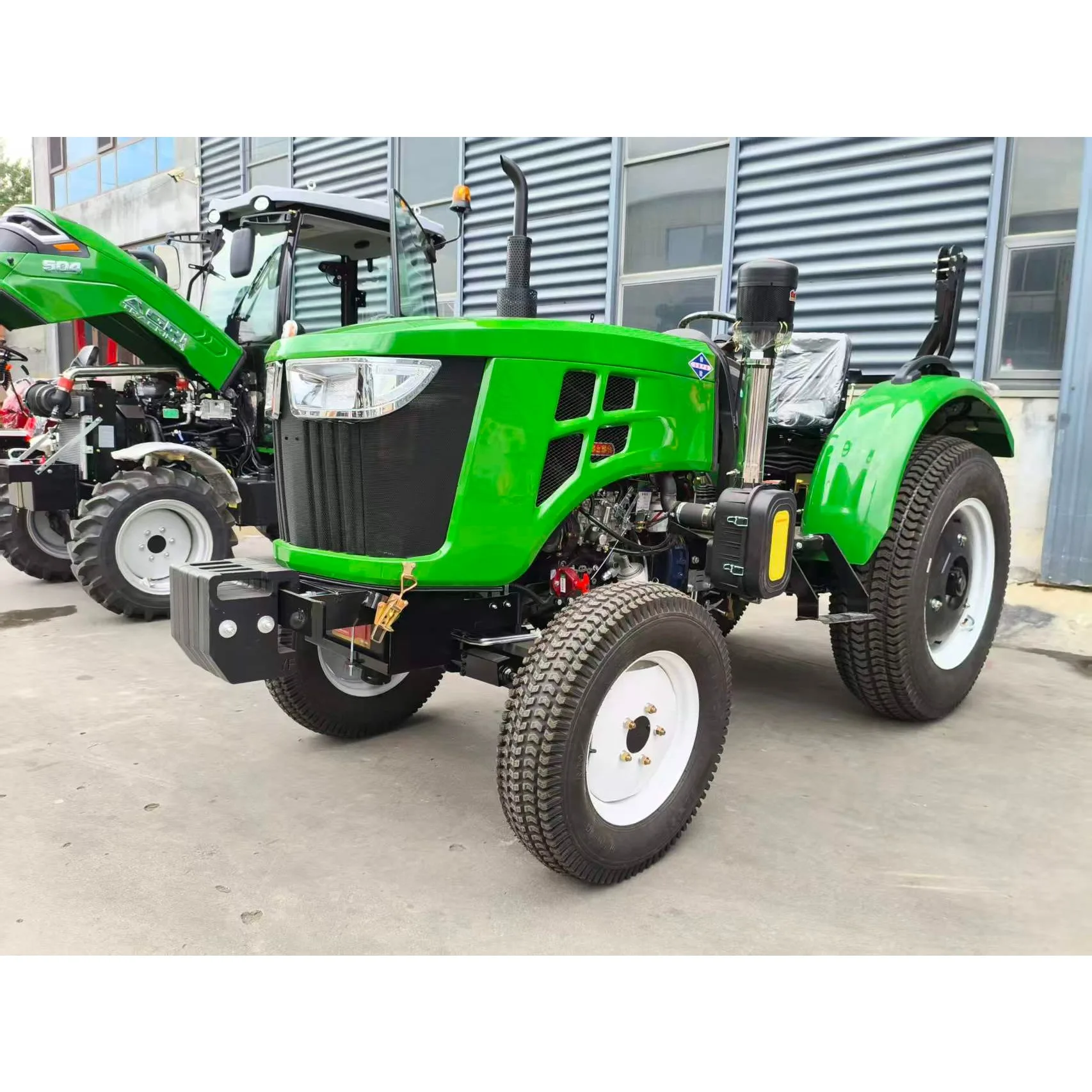 Reliable Direct 50HP 4x4 Farm Tractor Agricultural Tractor Tractor Agriculture 4WD Heavy Duty Farm Machine Cabin Heaters