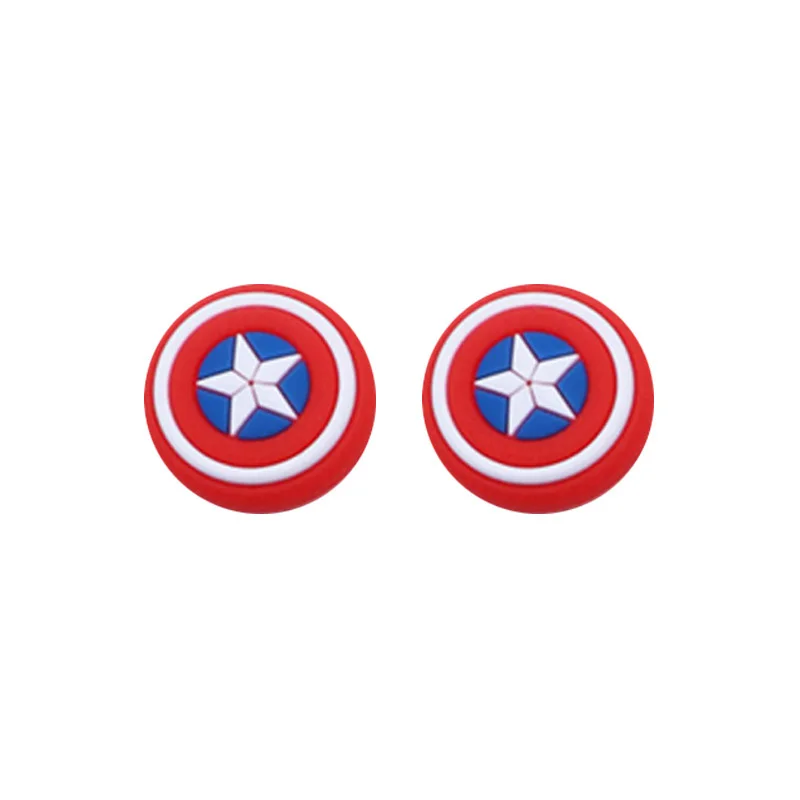 2PCS Marvel Silicone Thumbstick Grip Cap for PlayStation 5 PS5 PS4 Xbox XController Accessories Game Joystick Protective Cap