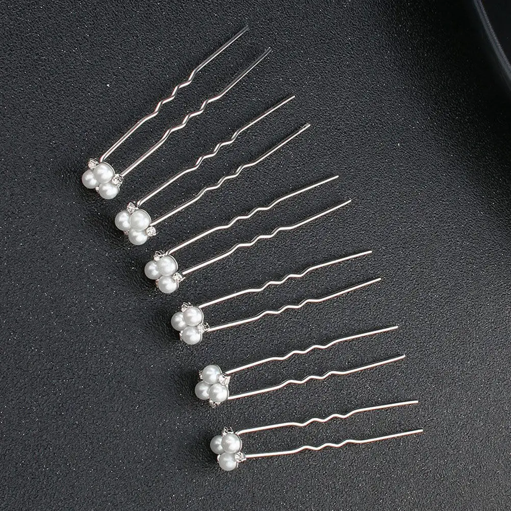 12 Pcs Hair Barrettes Chinese-style Hairpin Bridal Stick 's Breath Formal Clip Decorative Clips Fork
