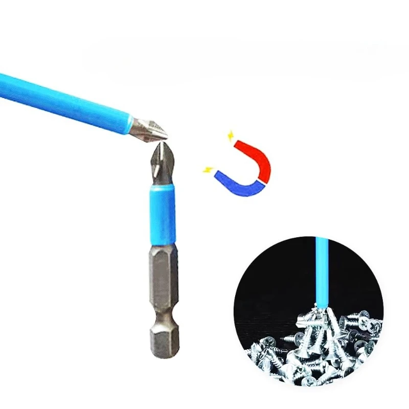 Non-Slip Magnetic Screwdriver Bit Set Hex Shank Cross Head Electric Drill Bits Woodworking Tools Screw Drivers Bits Power Tools