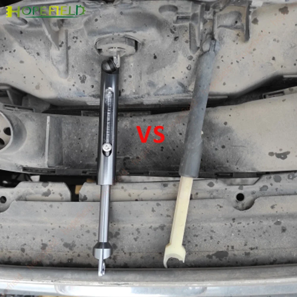 Alloy Engine Bonnet Release Tie Rod Front Grille Cover Hood Lock Latch Connecting Kit for ford focus 2 mk2 c-max accessories